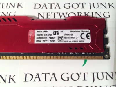 Kingston Technology HX316C10FR/4 4GB DDR3-1600MHz PC3-12800 non-ECC Unbuffered CL11 240-Pin DIMM 1.5V Memory Module