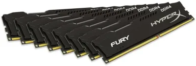 Kingston Technology HX421C14FBK8/64 64GB Kit (8 X 8GB) DDR4-2133MHz PC4-17000 non-ECC Unbuffered CL15 288-Pin DIMM 1.2V Memory
