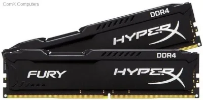 Kingston Technology HX424C15FBK2/16 16GB Kit (2 X 8GB) DDR4-2800MHz PC4-22400 non-ECC Unbuffered CL14 288-Pin DIMM 1.35V Low Voltage Memory