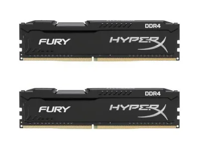 Kingston Technology HX424C15FBK4/64 32GB Kit (2 X 16GB) DDR4-2400MHz PC4-19200 non-ECC Unbuffered CL17 288-Pin DIMM 1.2V Memory