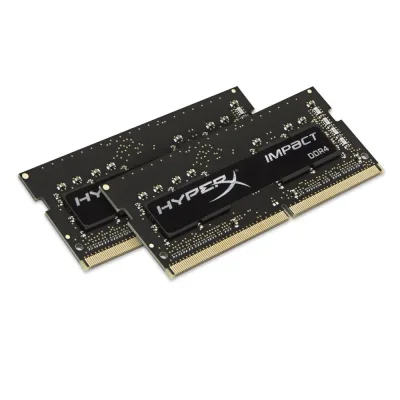 Kingston Technology HX424S14IBK2/16 16GB Kit (2 X 8GB) DDR4-2400MHz PC4-19200 non-ECC Unbuffered CL17 260-Pin SoDimm 1.2V Memory