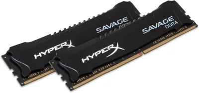 Kingston Technology HX430C15SB2K2/16 16GB Kit (2 X 8GB) DDR4-3000MHz PC4-24000 non-ECC Unbuffered CL15 288-Pin DIMM 1.2V Memory