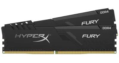 HX432C16FB3K2/16 Kingston HyperX FURY HX432C16FB3K2/16 DDR4-3200 16GB(2x8GB)/1Gx64 CL16 Memory Kit