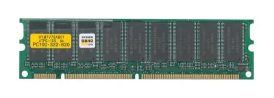 HYM7V75A801ATFG-10S - Hynix 64MB 100MHz PC100 ECC Unbuffered 168-Pin DIMM Memory Module