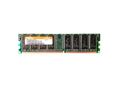 HYMD264646D8J-D4 - Hynix 512MB DDR-400MHz PC3200 non-ECC Unbuffered CL3 184-Pin DIMM Memory Module