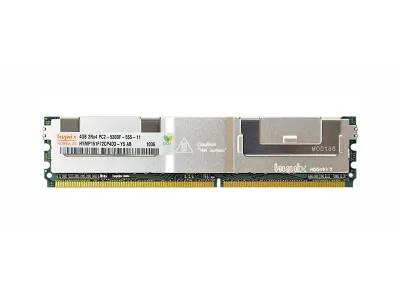 HYMP151F72CP4D3-Y5-AB - Hynix 4GB DDR2-667MHz PC2-5300 Fully Buffered CL5 240-Pin DIMM 1.8V Dual Rank Memory Module