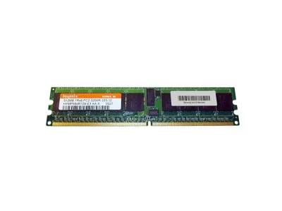 HYMP564R728-E3-AA-A - Hynix 512MB DDR2-400MHz PC2-3200 ECC Registered CL3 240-Pin DIMM Single Rank Memory Module