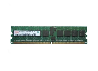 HYMP564R72BP8-E3 - Hynix 512MB DDR2-400MHz PC2-3200 ECC Registered CL3 240-Pin DIMM 1.8V Single Rank Memory Module
