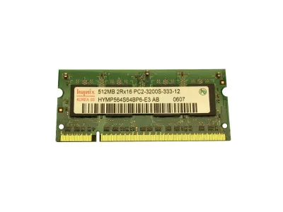 HYMP564S64BP6-E3-AB - Hynix 512MB DDR2-667MHz PC2-5300 non-ECC Unbuffered CL5 200-Pin SoDimm Dual In-Line Memory Module
