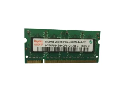 HYMP564S64CP6-C4-AB-C - Hynix 512MB DDR2-533MHz PC2-4200 non-ECC Unbuffered CL4 200-Pin SoDimm Memory Module