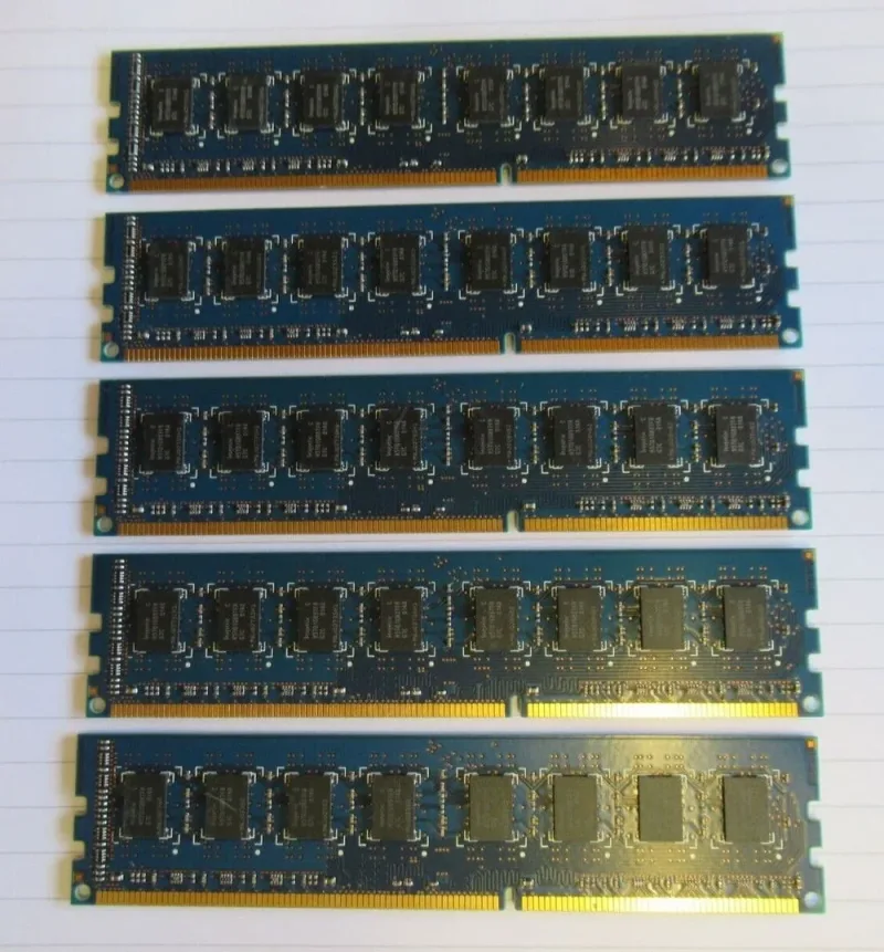 HYMT112U64ZNF8-G7 - Hynix 1GB DDR3-1066MHz PC3-8500 Non-ECC Unbuffered CL7 240-Pin DIMM Single Rank Memory Module