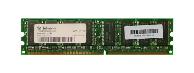 HYS64D32300GU-5-C - Infineon 256MB DDR-400MHz PC3200 non-ECC Unbuffered CL3 184-Pin DIMM Single Rank Memory Module