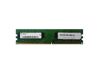 HYS64T6400HU-5-A - Infineon 512MB DDR2-400MHz PC2-3200 non-ECC Unbuffered CL3 240-Pin DIMM Memory Module