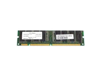 HYS64V32220GU-7-C2 - Infineon 256MB 133MHz PC133 non-ECC Unbuffered CL3 168-Pin DIMM Memory Module