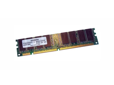 HYS64V8200GU-8 - Infineon 64MB 100MHz PC100 non-ECC Unbuffered CL2 168-Pin DIMM Memory Module