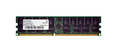 HYS72D256320HBR-5-C - Infineon 2GB DDR-400MHz PC3200 ECC Registered CL3 184-Pin DIMM 2.5V Memory Module