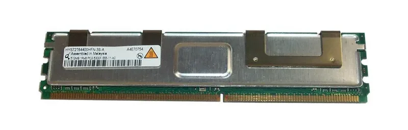 HYS72T64400HFN-3A-A - Qimonda 512MB DDR2-667MHz PC2-5300 ECC Fully Buffered CL5 240-Pin DIMM Single Rank Memory Module