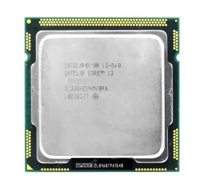 I3-560 - Intel Core 2-Core 3.33GHz 2.5GT/s DMI 4MB L3 Cache Socket LGA 1156 Processor
