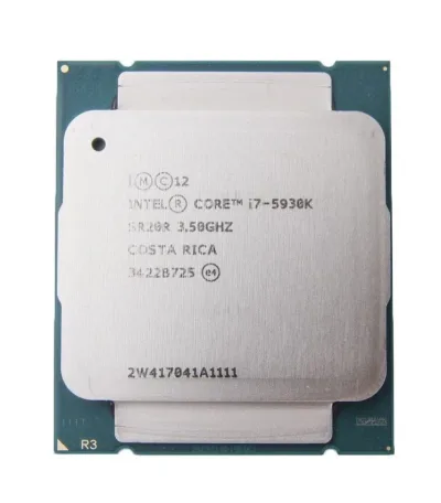 I7-5930K - Intel Core 6 Core 3.50GHz 5.00GT/s DMI 15MB L3 Cache Processor