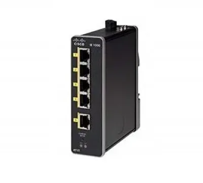 IE-1000-4T1T-LM - Cisco Industrial Ethernet IE-1000-4T1T 4 x Ports 10/100Base-TX + 2 x SFP Layer 2 Managed Fast Ethernet Switch