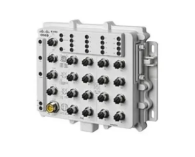 IE-2000-16T67P-G-E - Cisco Industrial Ethernet IE-2000-16T67P-G-E 16 x Ports 10/100/1000Base-T + 2 x SFP Layer 2 Managed Gigabit Ethernet Switch