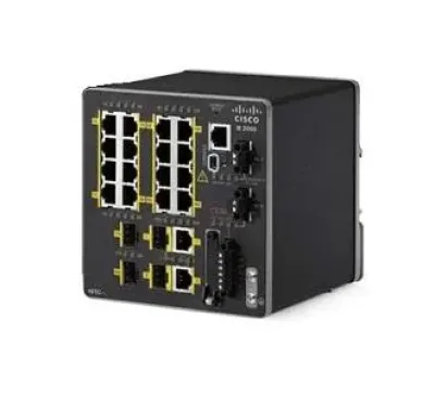 IE-2000-16TC-G-N - Cisco 16-Ports 10/100/1000Base-T Manageable Rail-Mountable Ethernet Switch