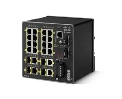 IE-2000U-16TC-G-X - Cisco Industrial Ethernet IE-2000U-16TC-G-X 16 x Ports + 2xSlot 10/100Base-TX + 2 x Uplink + 2xSlot Layer 2 Managed Fast Ethernet Switch