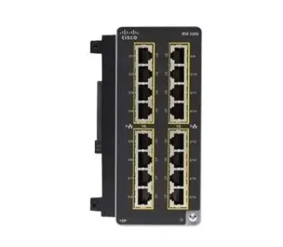 IEM-3300-16P - Cisco 16-Port Gigabit Ethernet Expansion Module Switch for Catalyst IE3300