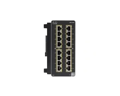 IEM-3300-16T - Cisco 16-Port Gigabit Ethernet Expansion Module Switch for Catalyst IE3300