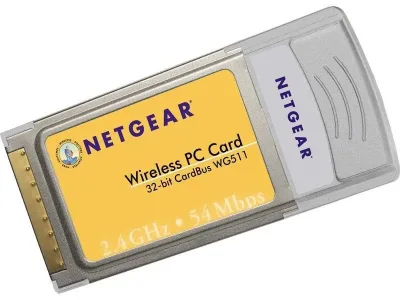 ING7480 - Netgear WG511 Wireless-G PC Card CardBus 54Mbps IEEE 802.11b/g