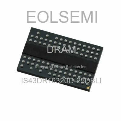 IS43DR16320D-25DBLI - ISSI DDR2-800MHz 32Mx16 DRAM Memory Chip