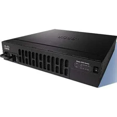 Cisco ISR4351-SEC/K9 ISR 4351 3-Port 10-Slot 10/100Base-T Gigabit Ethernet Security Bundle Router