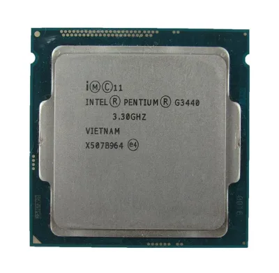 J0J13AV - HP 3.30GHz 5GT/s DMI2 3MB SmartCache Socket FCLGA1150 Intel Pentium G3440 Dual Core Processor