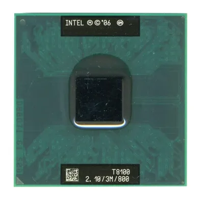 J141D - Dell 2.10GHz 800MHz 3MB Cache Socket PPGA478 Intel Core 2 Duo T8100 Dual Core Processor