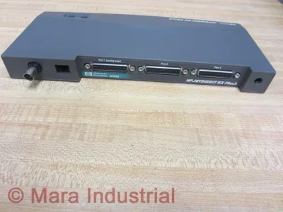J2593A - HP JetDirect EX Plus3 External Print Server Ethernet 3-Port 10Base-T RJ45 + BNC LAN Interface Module