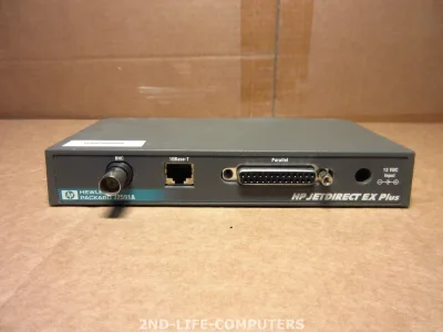 J2594-69001 - HP JetDirect EX Plus3 Token Ring + 10Base-T Ethernet (RJ-45/DB-9/3xDB-25) External Print Server