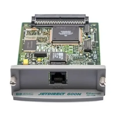 J3110A - HP JetDirect 600N EIO Fast Ethernet 10Base-T Internal Print Server RJ-45 Connector