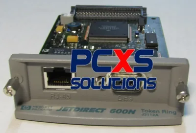J3112A - HP JetDirect 600N Token Ring LAN Interface Card DB-9 and RJ-45 Connectors