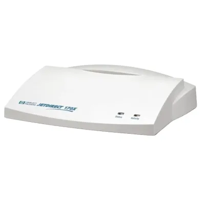 J3258B - HP Jetdirect 170x Single Port Ethernet External Print Server
