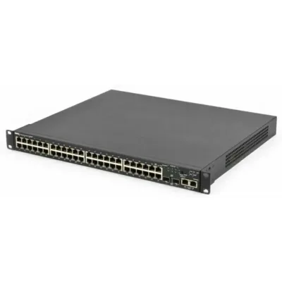 J327F - Dell PowerConnect 3500 Series 3548P 48 x Ports 10/100Base-T PoE + 2 x Ports Gigabit Shared SFP + 2 x Ports 10/100/1000Base-T Fast Ethernet Rack-Mountable 1U Layer 3 Managed Network Switch