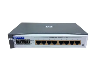 J4097A - HP ProCurve Switch 408 8-Ports 10/100Base-TX Fast Ethernet Unmanged Switch