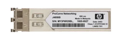 J4858A-10 - HP ProCurve X121 1.25Gb/s 1000Base-SX SFP 850nm 550m Multimode DOM Duplex LC SFP Transceiver Module