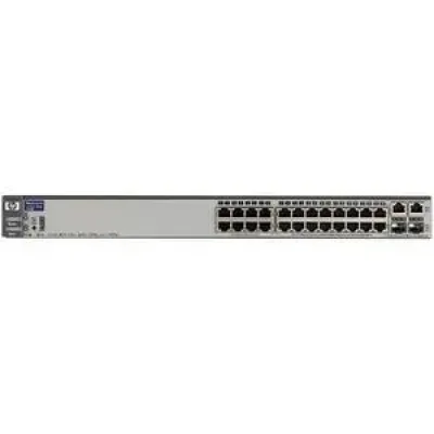 J4900BZ - HP ProCurve 2626 24-Port x 10/100Base-TX LAN 2 x 10/100/1000Base-T LAN 2 x SFP (mini-GBIC) Layer 3 Network Switch