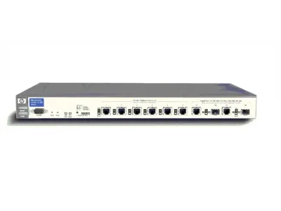 J4902A - HP ProCurve 6108 6 x Ports 10/100/1000Base-T LAN + 2 x SFP (mini-GBIC) Gigabit Ethernet Network Switch