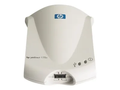 J6035B - HP JetDirect 175X Print Server - 1 x 10/100Base-TX , 1 x USB - 100Mbps