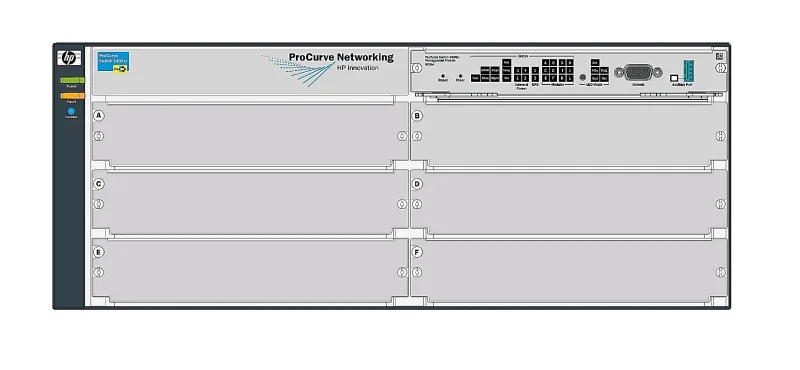 HP J8697AZ ProCurve 5400zl Series 5406zl 6 x Expansion Slots Rack-mountable Layer 3 Managed Intelligent Edge Switch Chassis