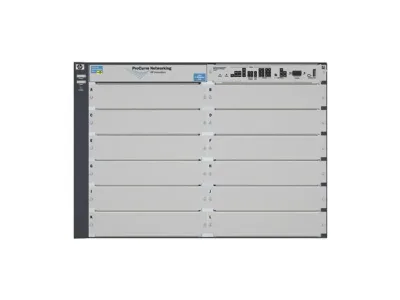 J8698AZ - HP ProCurve 5412zl PoE 12xSlot 10/100/1000Base-T Layer-3 Managed Gigabit Ethernet Network Switch Chassis