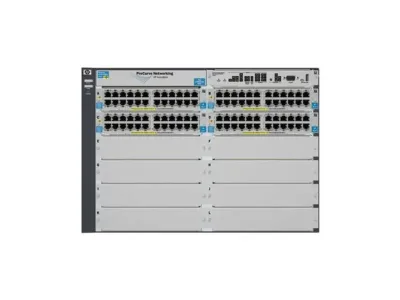 J8700A - HP ProCurve 5412zl-96G 96xPorts 10/100/1000Base-T 8xExpansion Slot Layer-3 Managed Gigabit Ethernet Network Switch