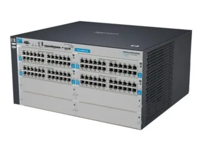 J8775BR - HP ProCurve 4208vl-96G 96 x Ports 10/100Base-TX LAN + 4 x Expansion Slots Modular Fast Ethernet Network Switch Chassis