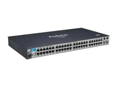 J9020AR - HP ProCurve 2510-48 48-Ports 10/100Base-TX, 2 x Dual Personality 10/100/1000Base-T/SFP (mini-GBIC) 1U Rack-Mountable Fast Ethernet Switch